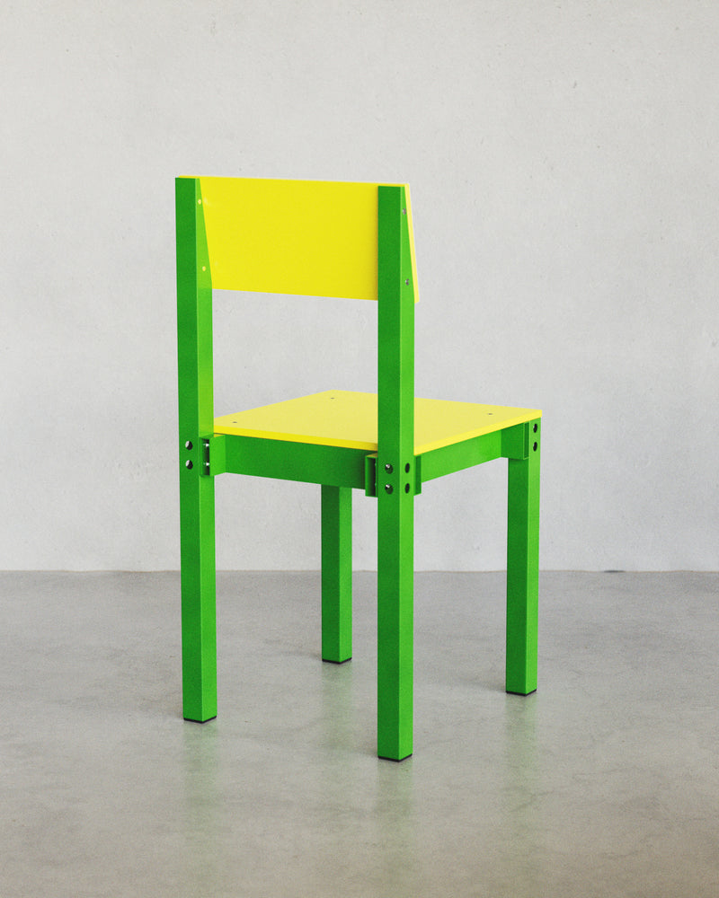 CHAIR ONE Money & Chartreuse