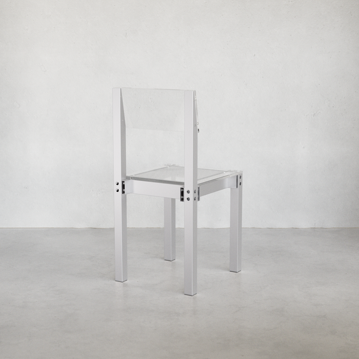 CHAIR ONE Alu & Ghost