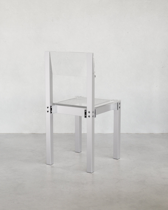 CHAIR ONE Alu & Ghost