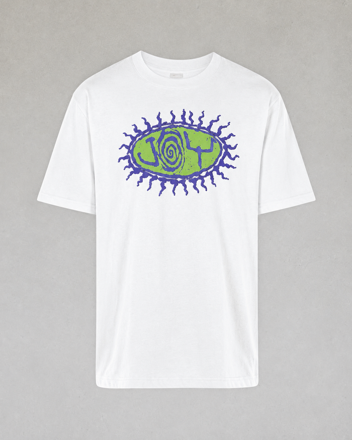 JOY COURTNEY LOGO T-shirt (WHITE)