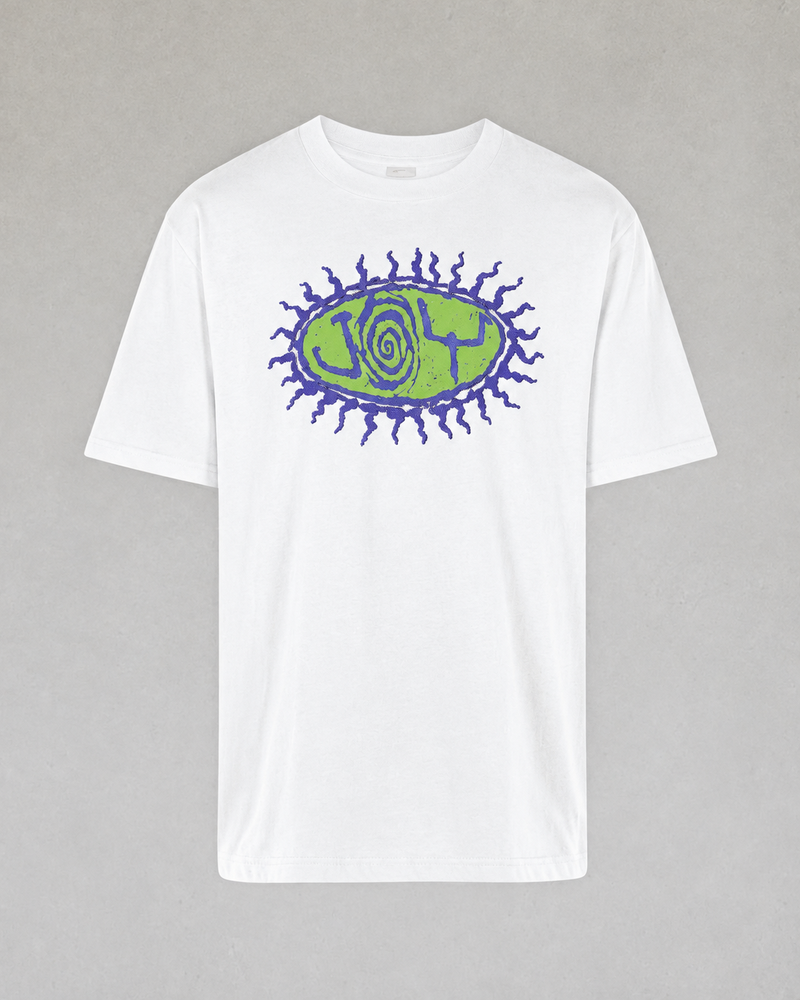 JOY COURTNEY LOGO T-shirt (WHITE)